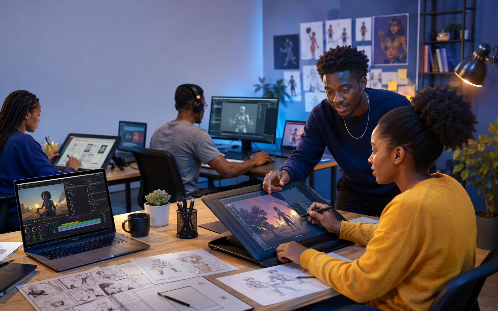 Diploma in Digital Design and Animation