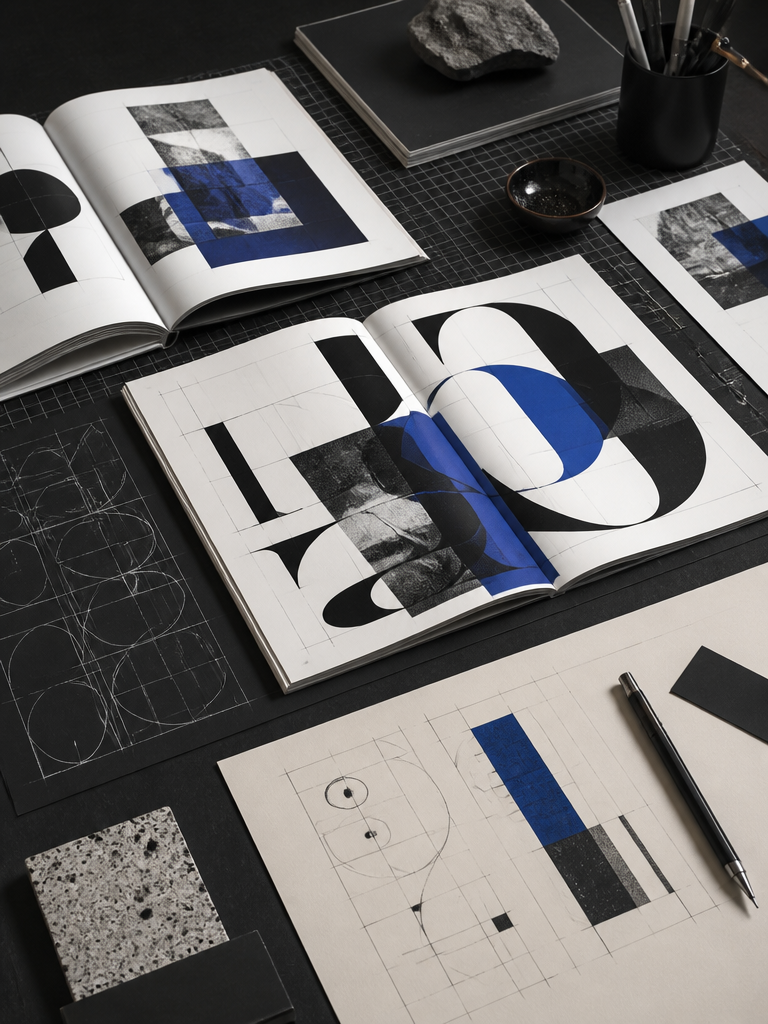 Experimental typography and editorial publication