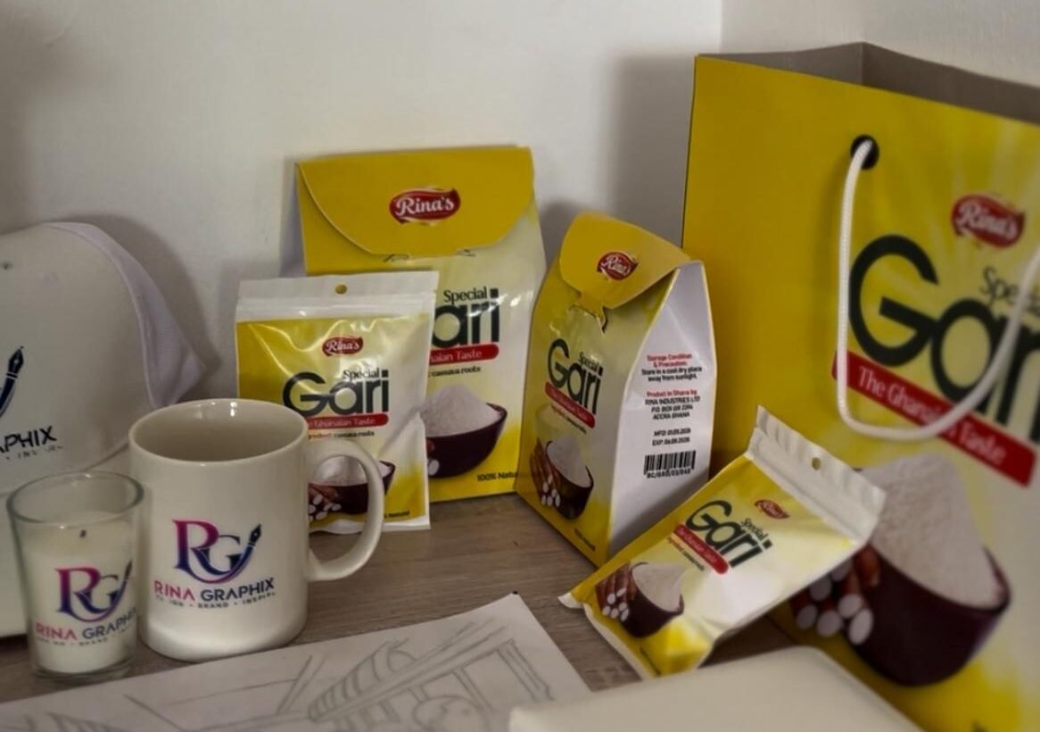 Graphic design students developing packaging concepts